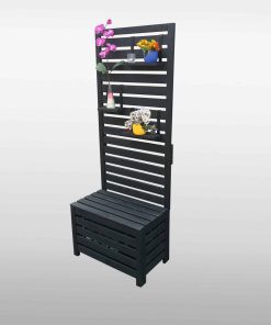 Promadino Spaliersichtschutz mit Staukasten