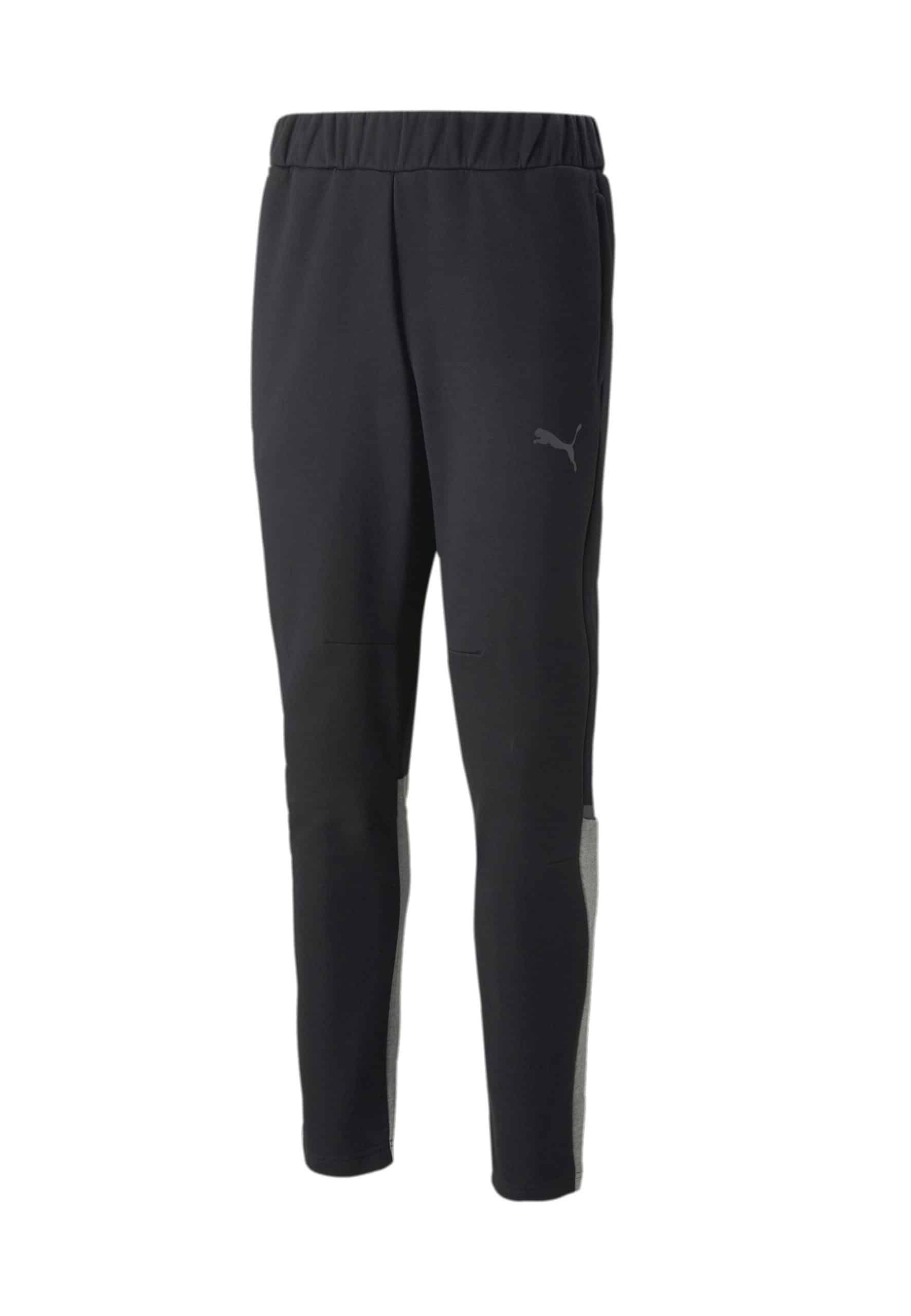 Puma Hose teamCup Casuals Pants mit Eingrifftaschen und Logo-Print