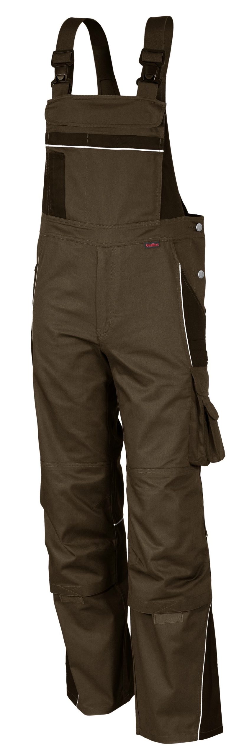 QUALITEX HIGH QUALITY WORKWEAR Latzhose PRO haselnuss/kastanie Herren: 27