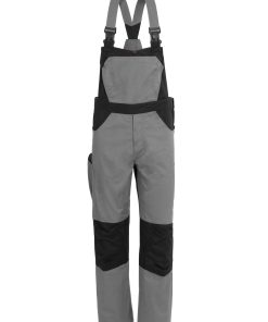 QUALITEX HIGH QUALITY WORKWEAR Latzhose X-Serie grau/schwarz Herren: 110