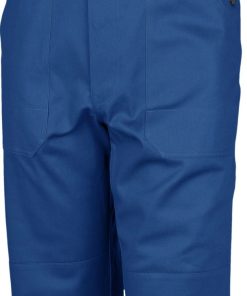 QUALITEX HIGH QUALITY WORKWEAR Latzhose basic kornblau Damen: 56 Herren: 62