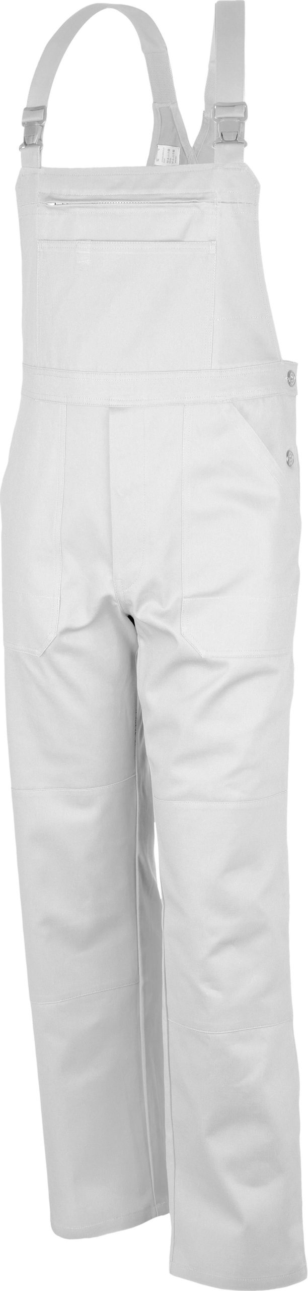 QUALITEX HIGH QUALITY WORKWEAR Latzhose basic weiß Herren: 102