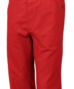 QUALITEX HIGH QUALITY WORKWEAR Latzhose classic feuerrot Damen: 48 Herren: 54