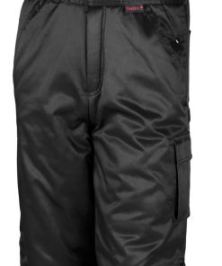 QUALITEX HIGH QUALITY WORKWEAR Latzhose winterlatzhose schwarz Damen: 52 Herren: 58