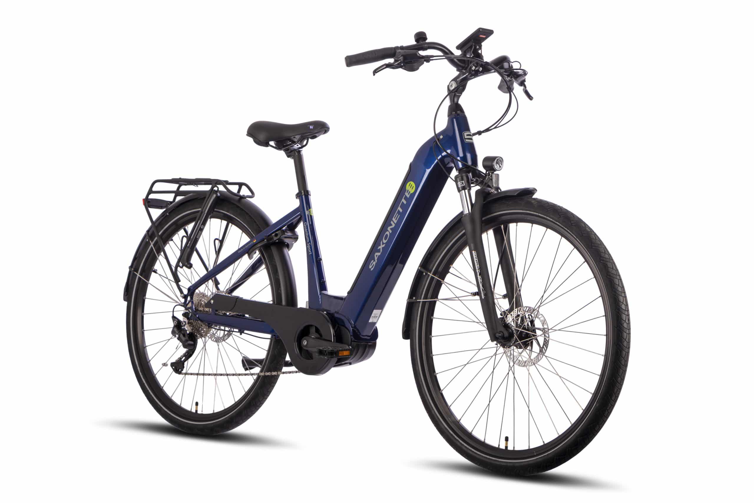 Quantum Sport Wave 10 Gang Bafang Mittelmotor Nightblue glanz