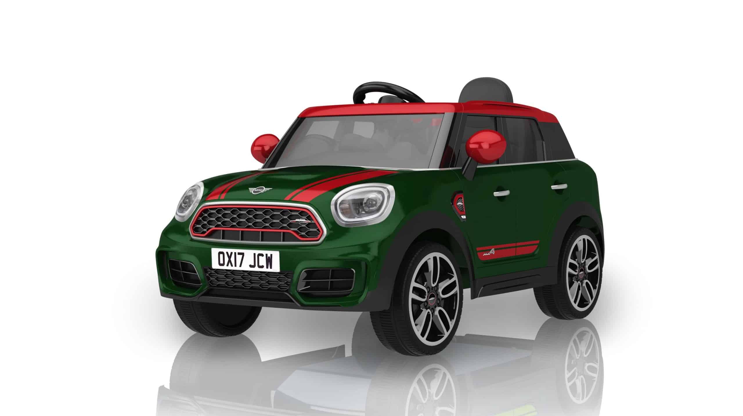 ROLLPLAY MINI COUNTRYMAN 12V Premium Kinderfahrzeug 3-6 Jahre mit Fernbedienung