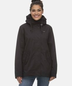 Ragwear Jacke LENCA Übergangsjacke mit Reißverschluss und Kapuze