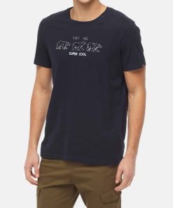 Ragwear T-Shirt REZY ORGANIC Kurzarmshirt mit Rundhalsausschnitt und Statement-Print