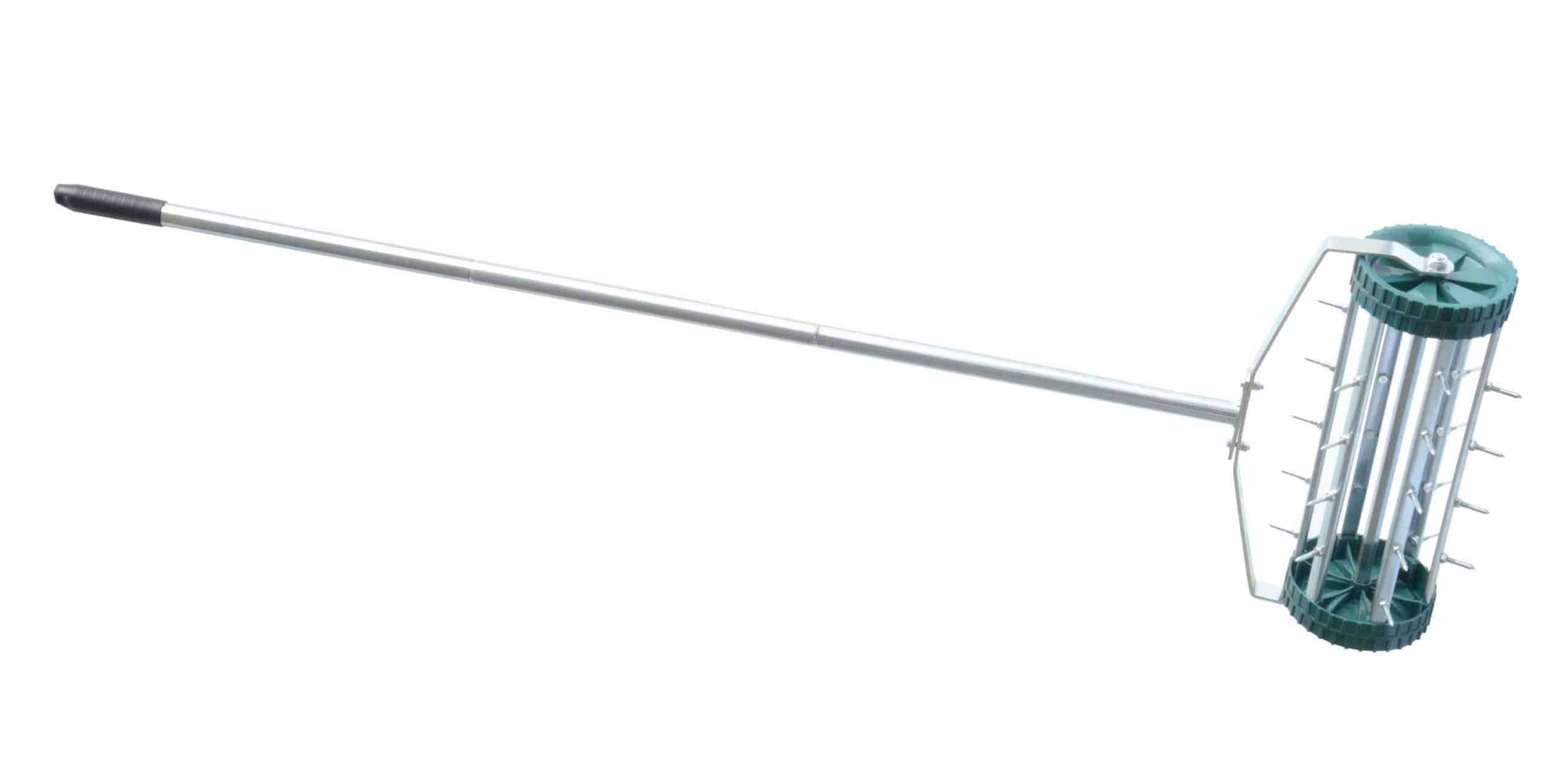 Rasenlüfter Walze Gartenwalze Garten Lüfter Rasenbelüfter Stacheltrommel