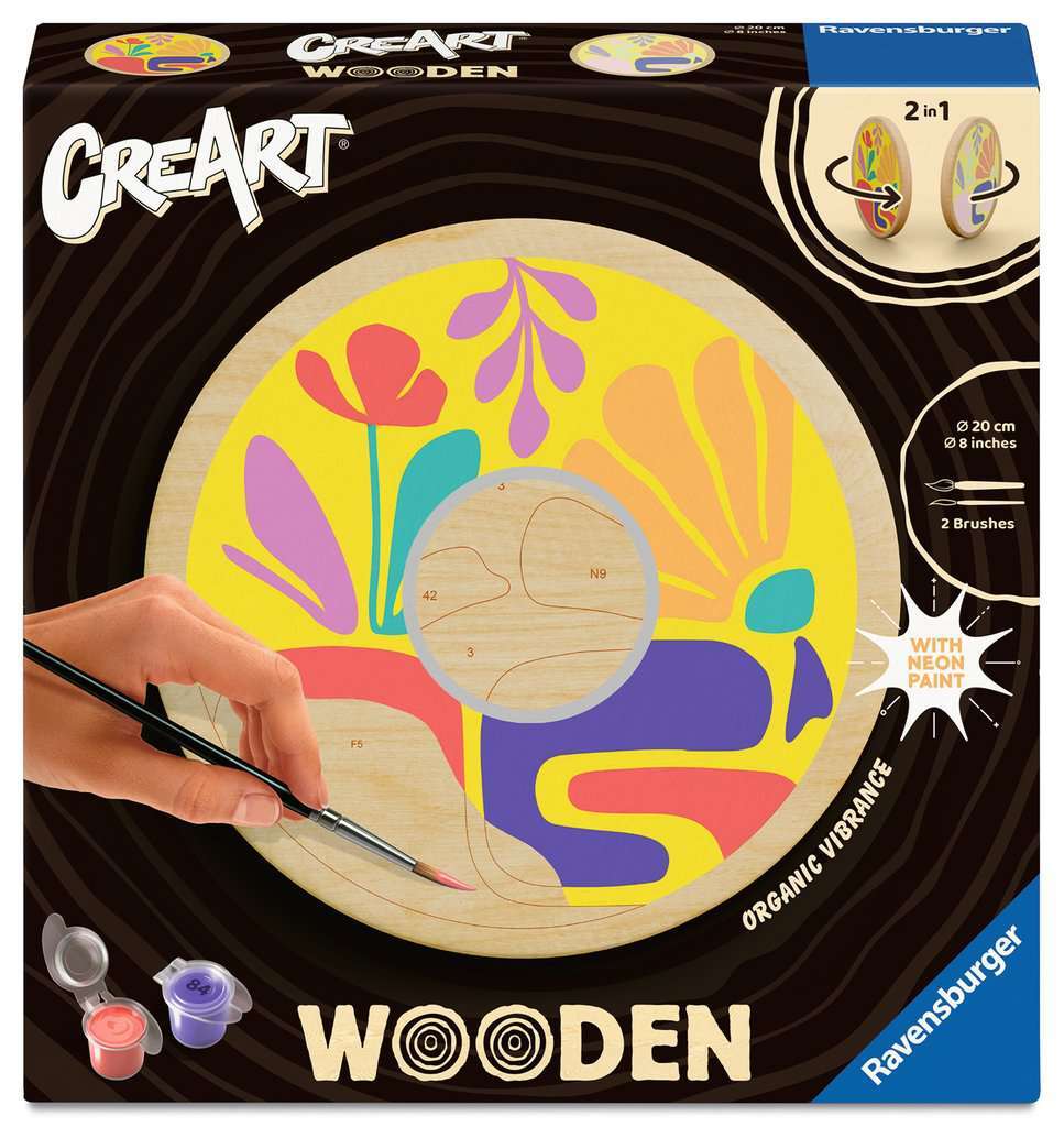 Ravensburger Spiel CreArt Wooden - Organische Schwingungen