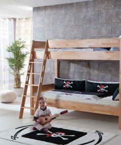 Relita - Etagenbett STEFAN Buche massiv natur lackiert