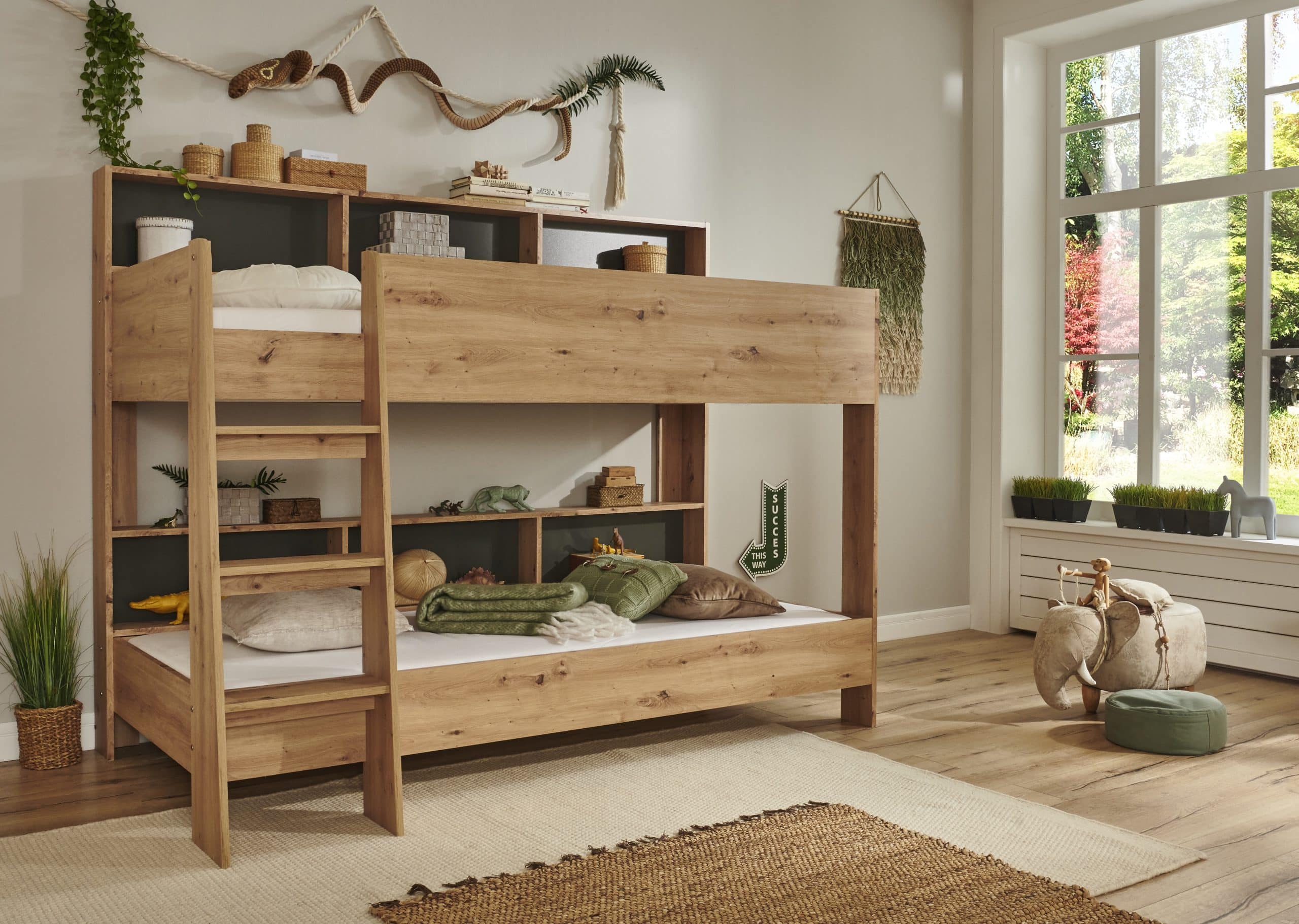 Relita - Etagenbett SWAY mit 2 x Liegeflächen 90x200 cm