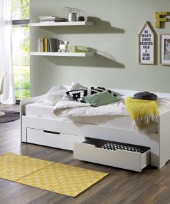 Relita - Funktionsbett Anna 90x 200 auf 180 x 200 cm Liegefläche ausziehbar u. 2 Schubladen