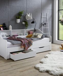 Relita - Funktionsbett Rene 90x 200 auf 180 x 200 cm Liegefläche ausziehbar