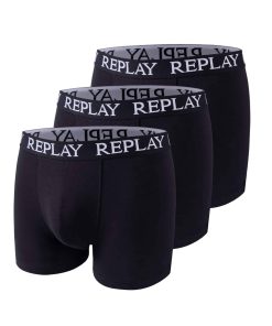 Replay Trunk BOXER Style 01/C Basic Cuff Logo im 3er Pack