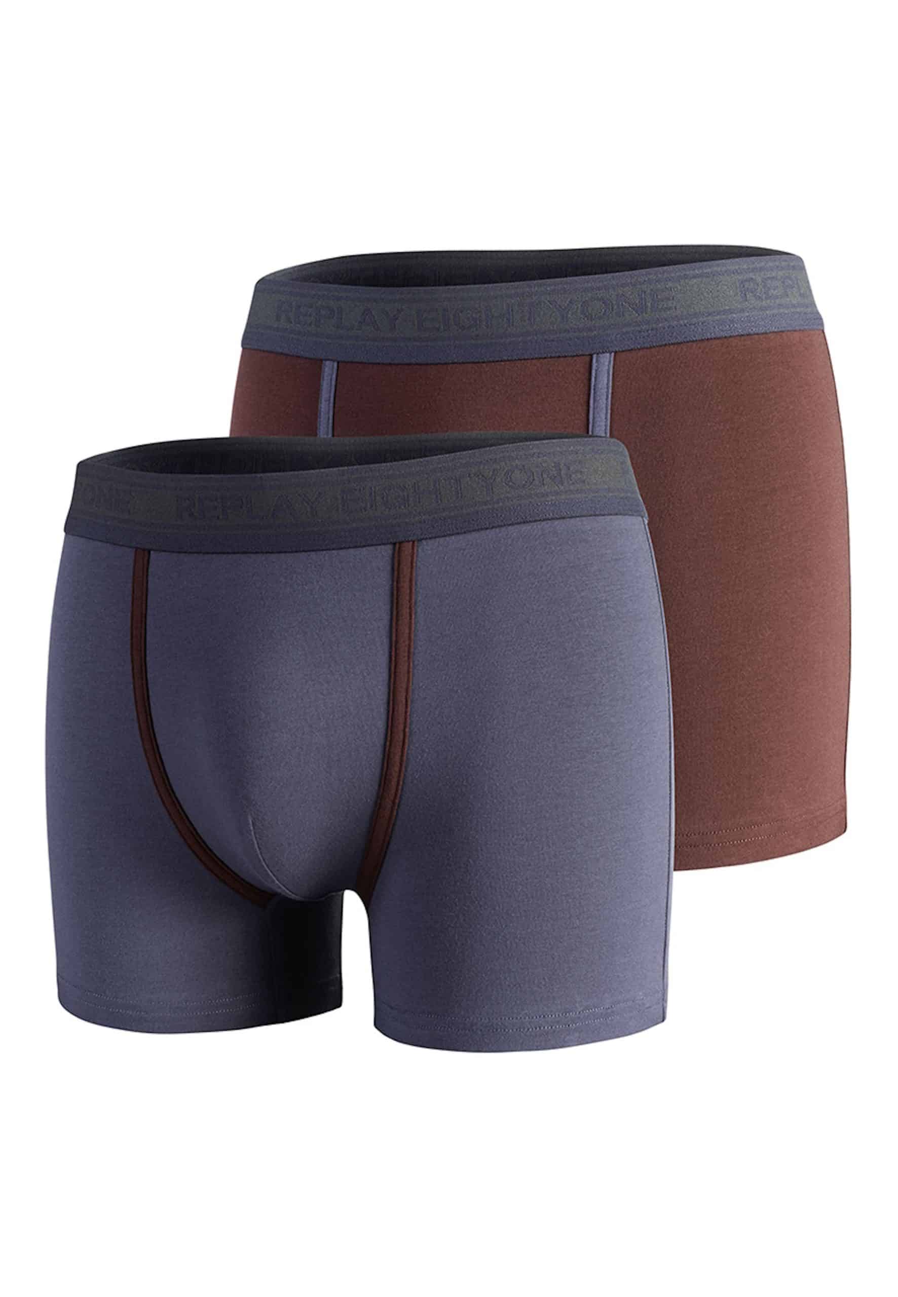 Replay Unterhose Trunks 2er Pack