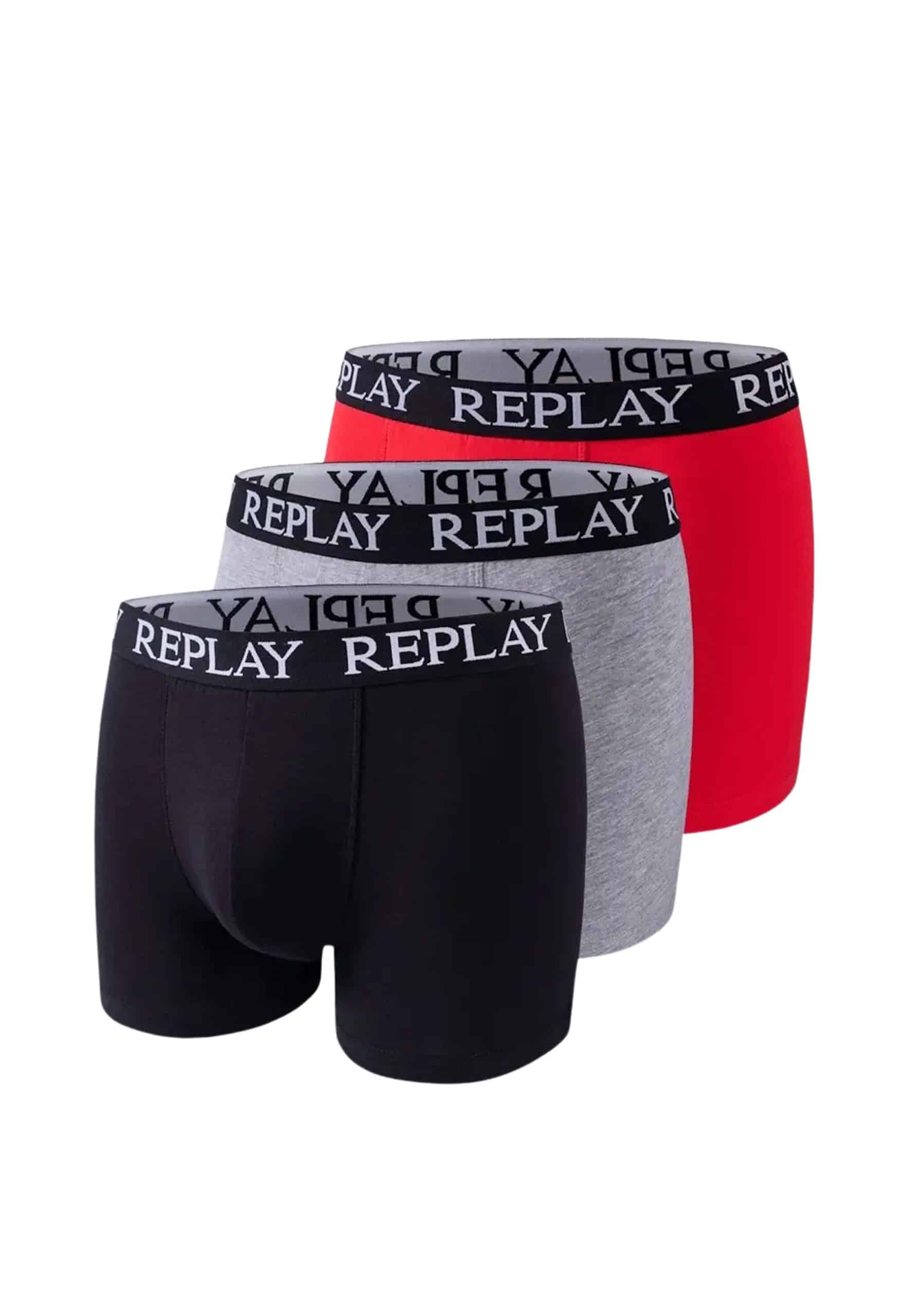 Replay Unterhose Trunks 3er Pack