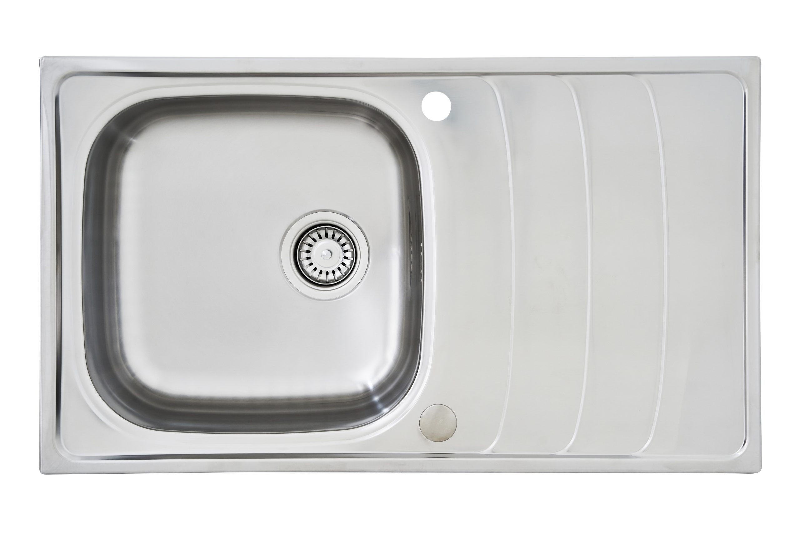 Respekta Edelstahlspüle Miami 86x50 cm