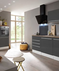 Respekta Premium Küchenzeile mit Mineralite - Einbauspülbecken 320 cm