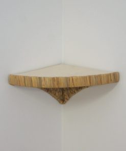 Rohrschneider Eck-Wandmulde aus Wasserhyazinthe