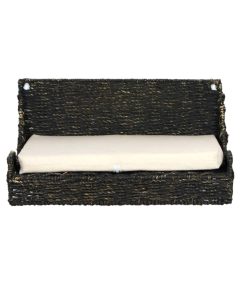 Rohrschneider Wandmulde Seegras schwarz 1Stück