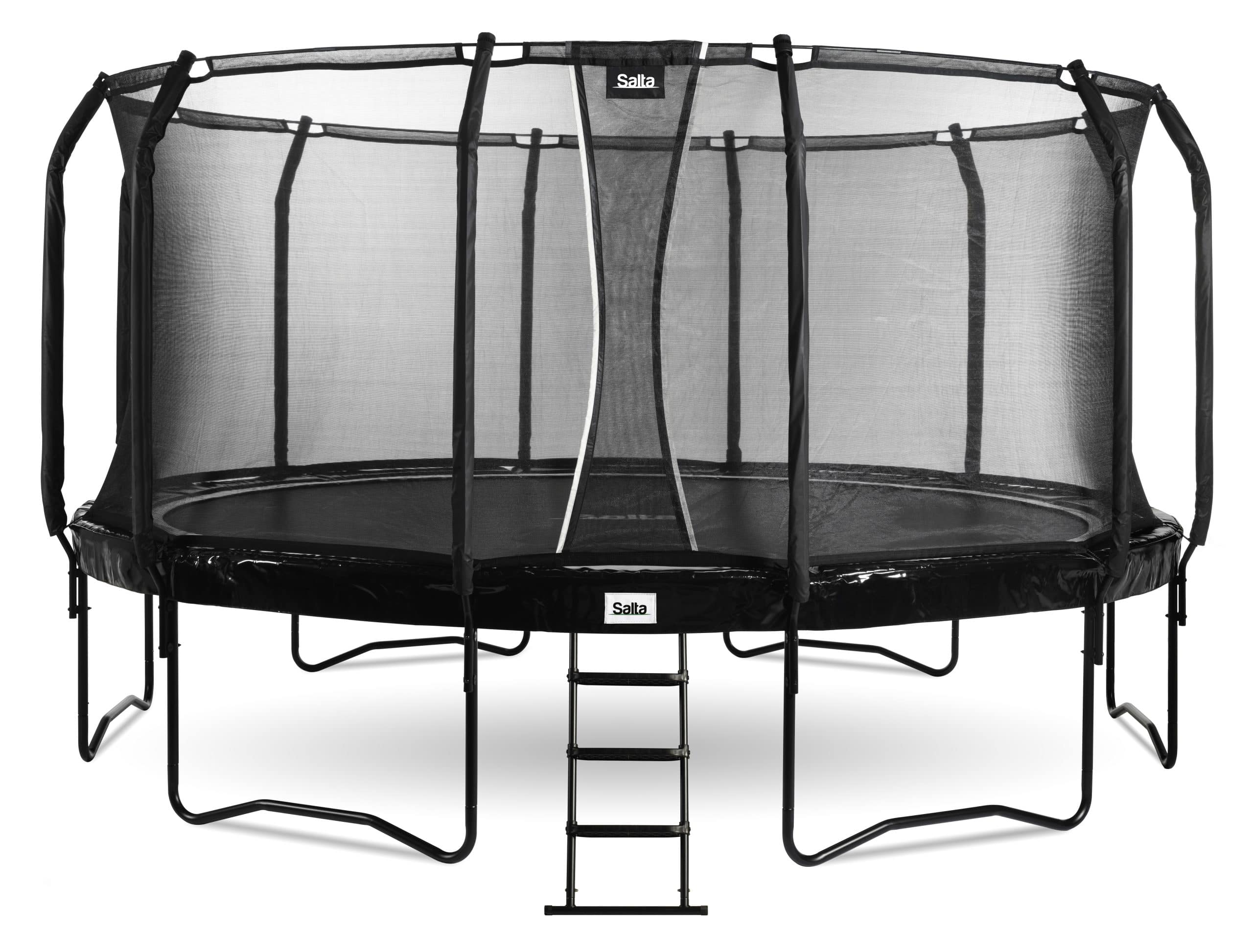 SALTA First Class Trampoline Ø ca. 366 cm rund schwarz - versch. Ausführungen