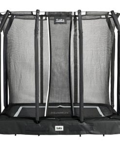 SALTA Premium Ground Trampolin ca. 214x153 cm - Rechteckig Schwarz - versch. Ausführungen