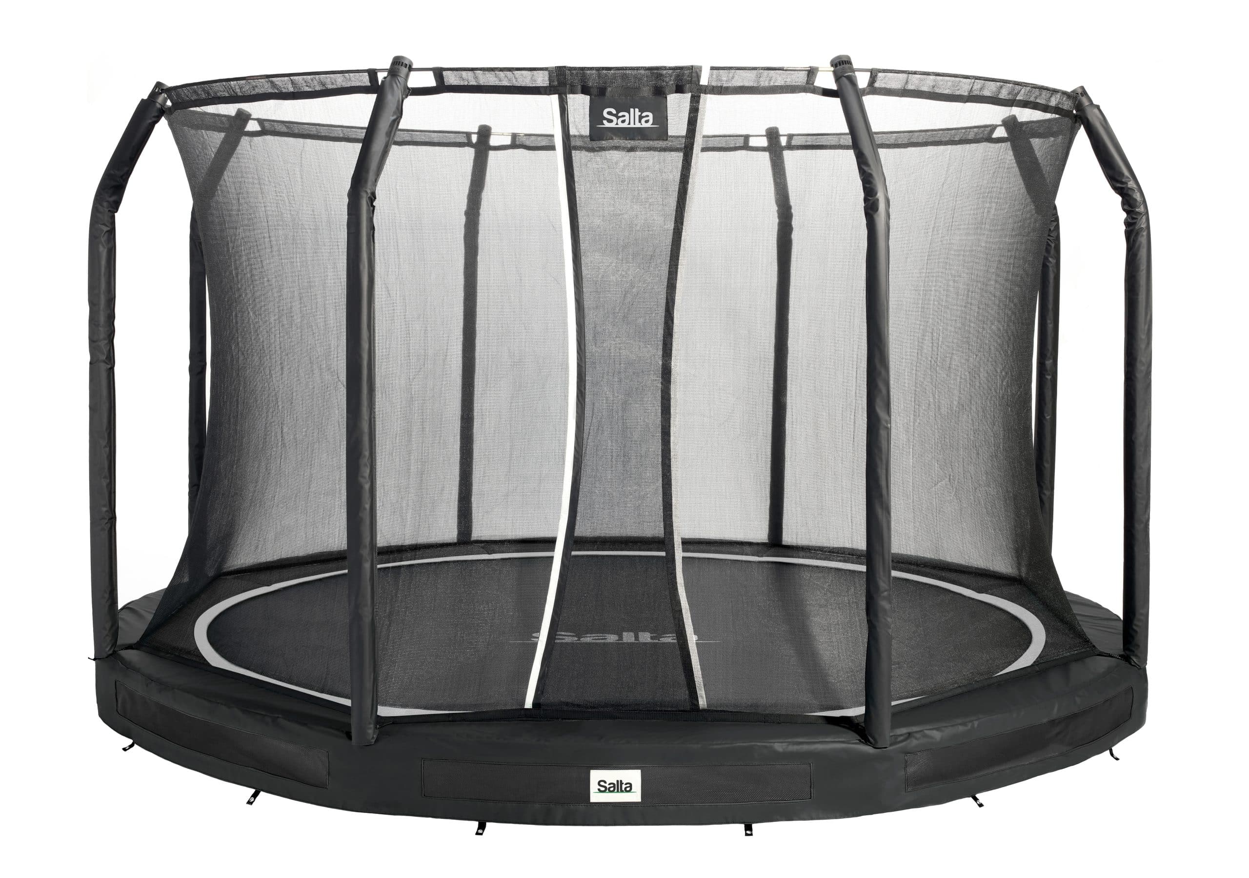 SALTA Premium Ground Trampolin ca. 366 cm - Rund Schwarz - versch. Ausführungen