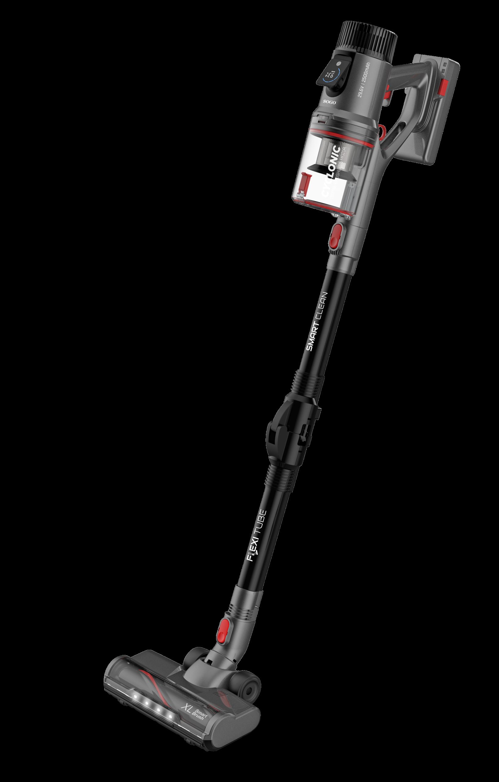 SOGO Akku-Staubsauger 2-in-1 Smart Technologie