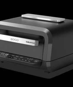 SOGO MULTIFUNKTIONS-HEISSLUFTFRITTEUSEN-GRILL FÜR DEN INNENBEREICH