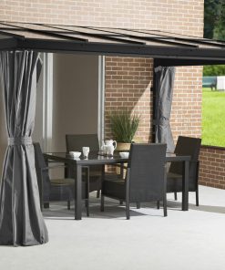 SOJAG Aluminium Terrassenüberdachung St. Barth 8x12