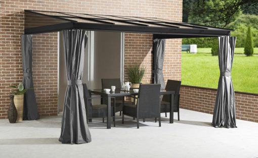 SOJAG Aluminium Terrassenüberdachung St. Barth 8x12