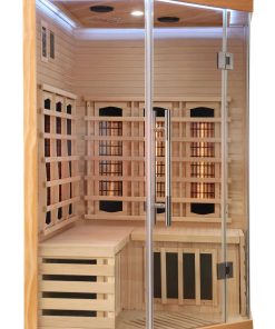 SUPREME Infrarotkabine 2 Pers. 120x120x190 cm (Bausatz)