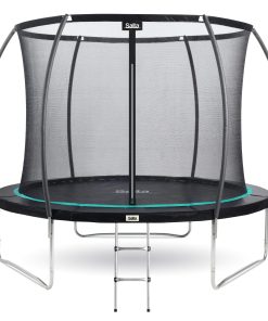 Salta Cosmos 305 cm - Schwarz Inklusive Leiter