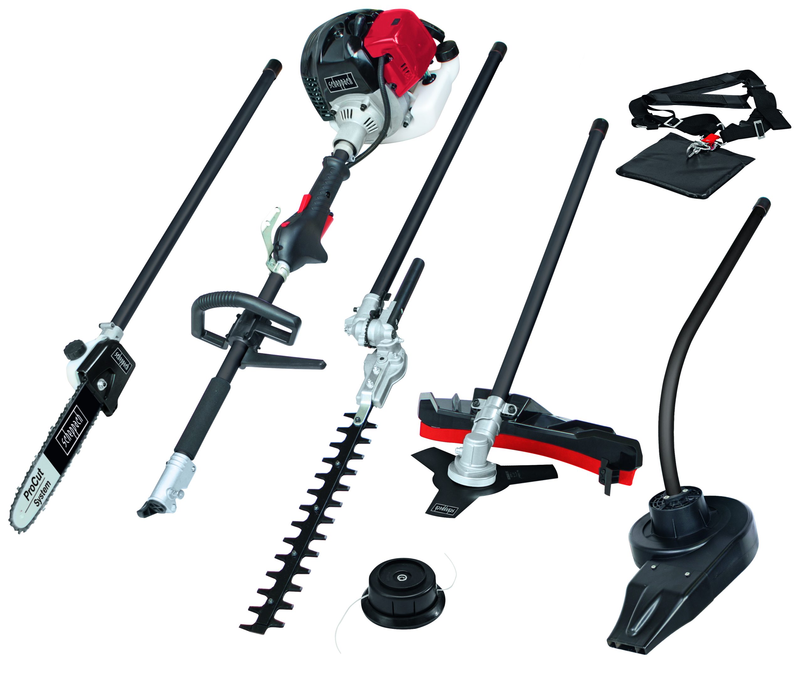 Scheppach 5in1 Multigartengerät MTC42-5P