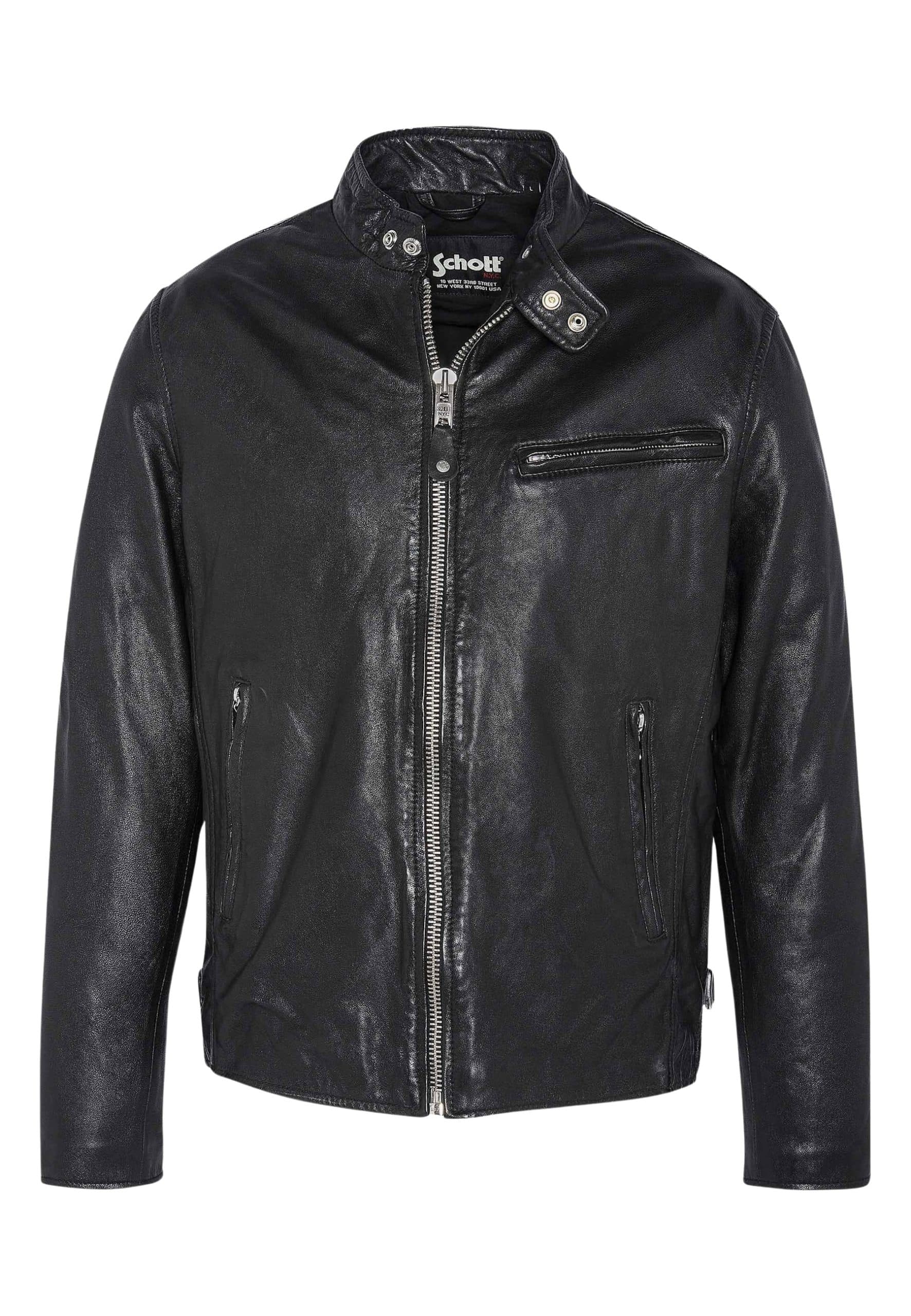 Schott Jacke Iconic Café Racer Bikerjacke