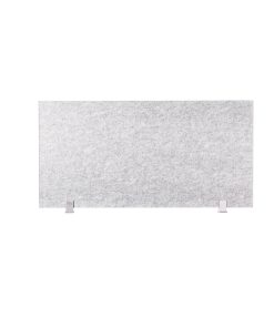 Schreibtisch-Set desktopz Standfuss Farbe: lichtgrau