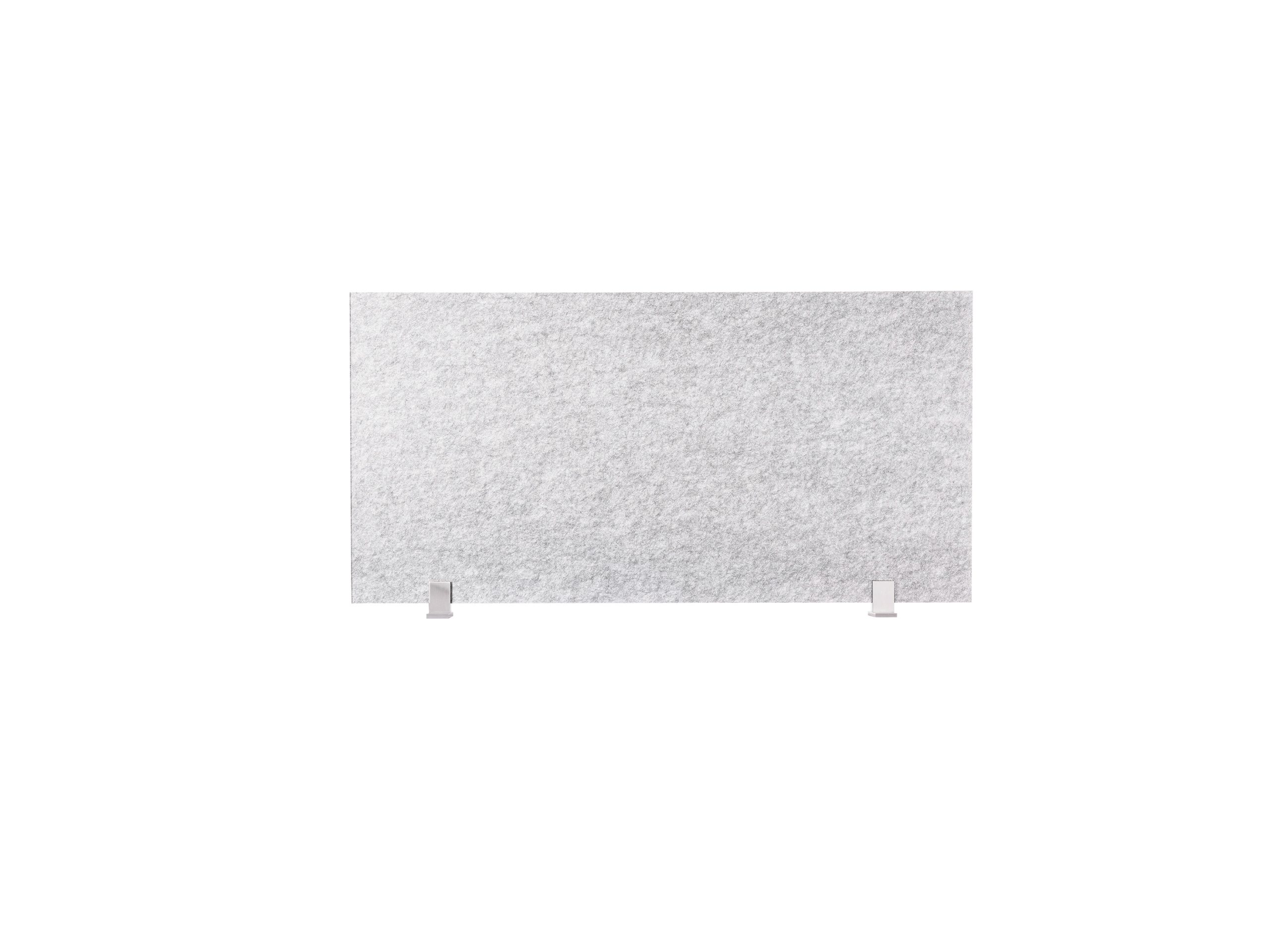 Schreibtisch-Set desktopz Standfuss Farbe: lichtgrau