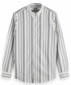 Scotch & Soda Hemd Gestreiftes Langarmhemd