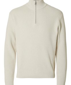 Selected Homme Pullover THEO Strickpullover Troyer