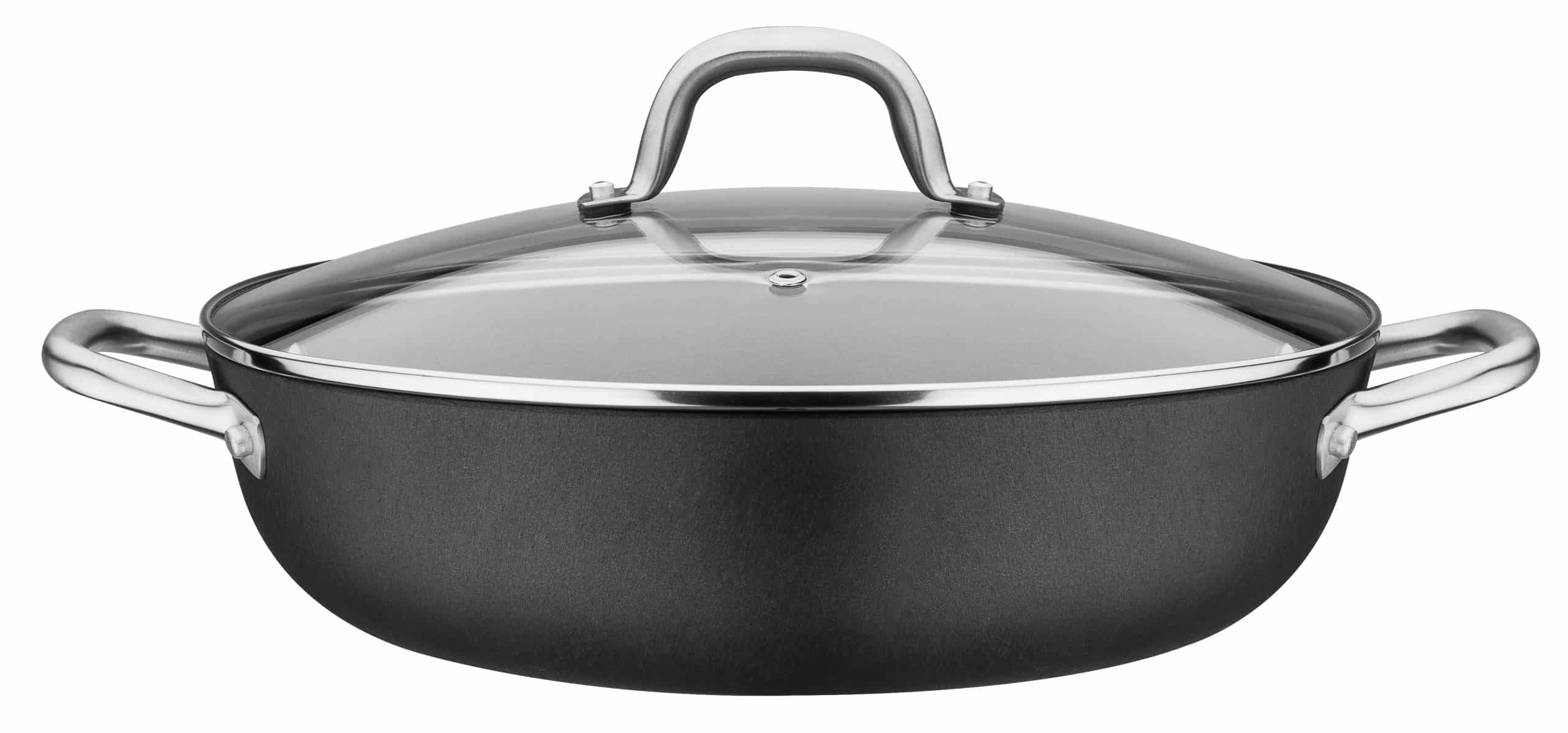 Servierpfanne Robusta 30cm mit Glasdeckel