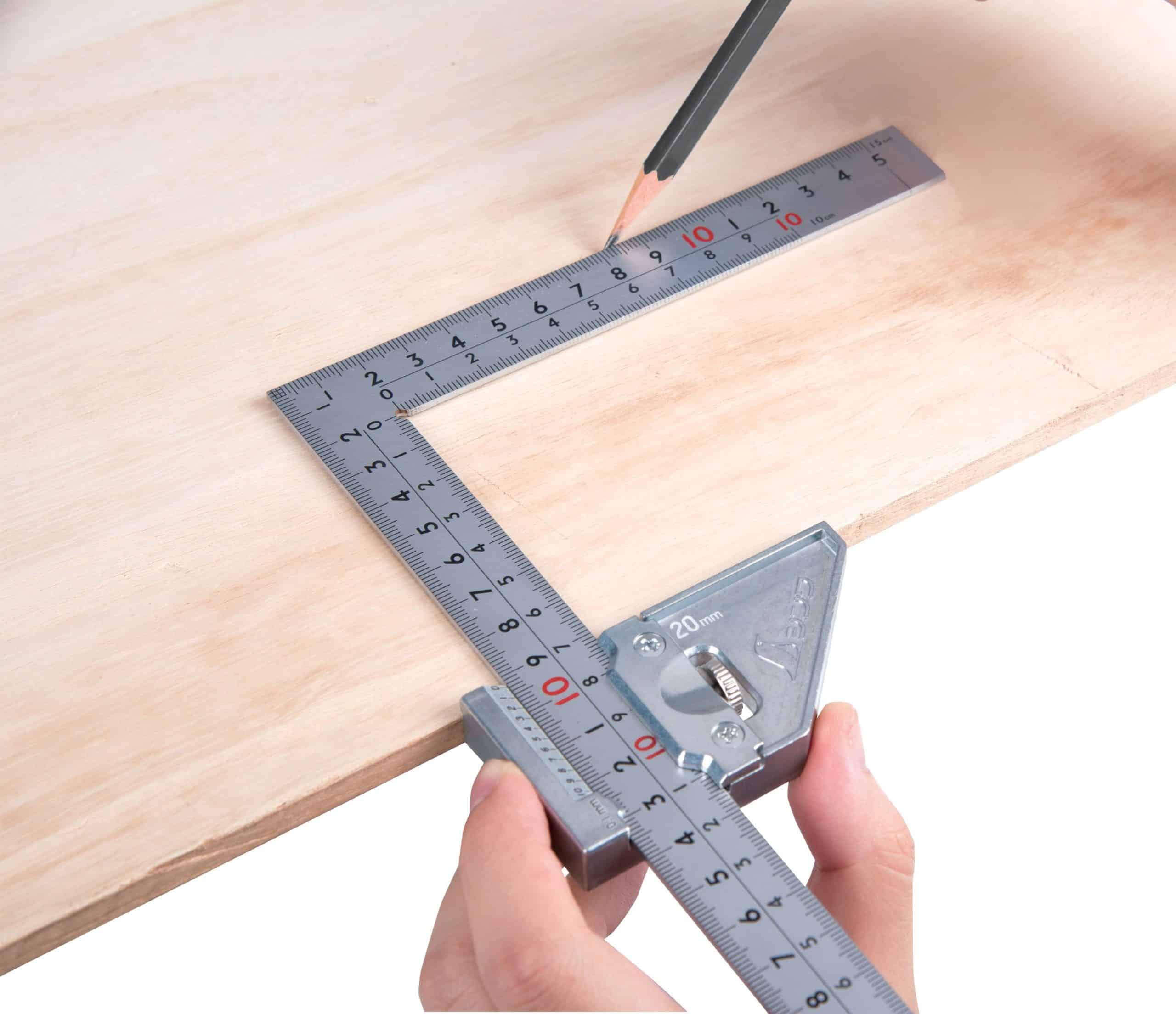 Shinwa 12486 Zimmermannswinkel 30x15 cm