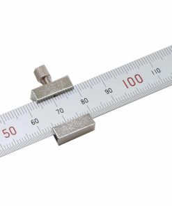 Shinwa 76751 Edelstahllineal 15 cm – mit Anschlag