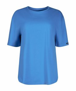 Skiny T-Shirt Pyjamaoberteil mit kurzen Ärmeln