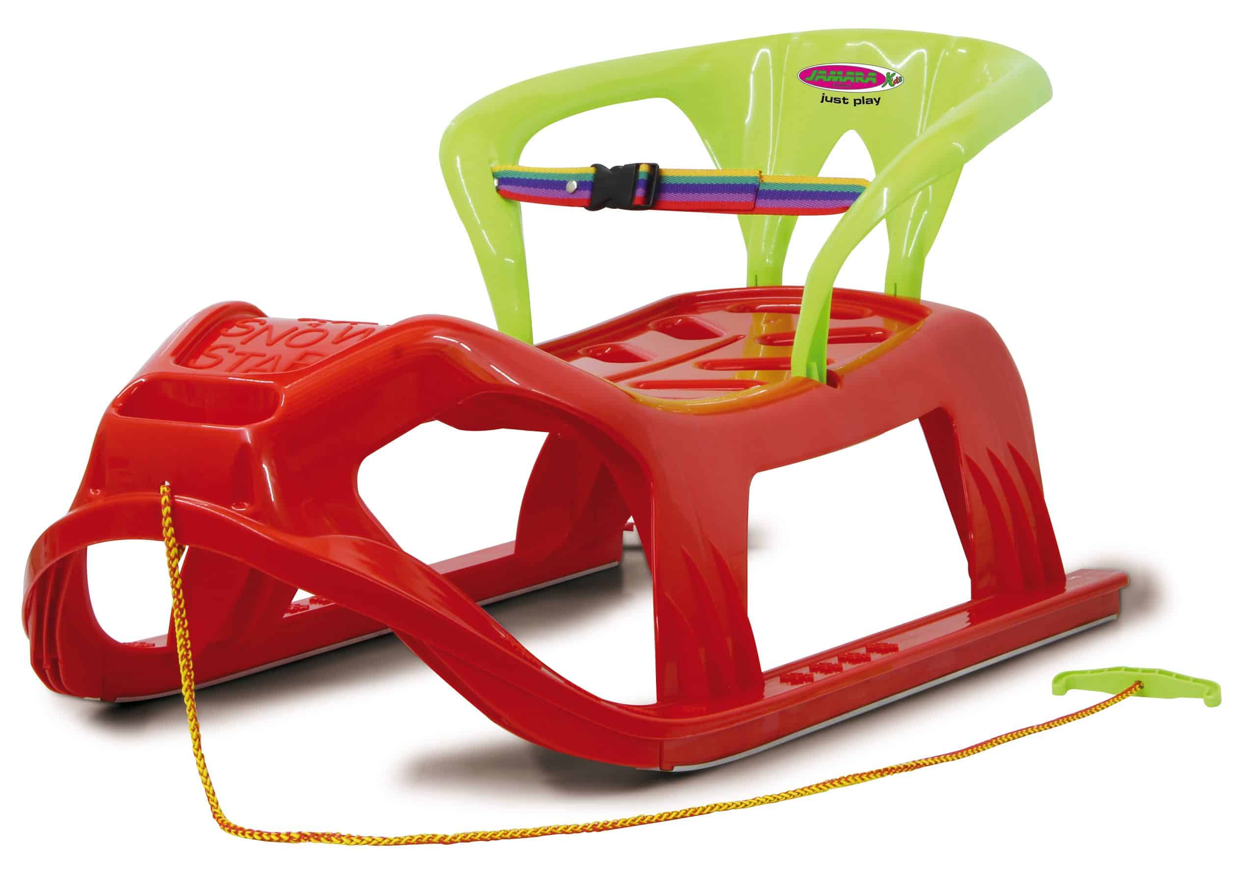 Snow Play Schlitten 90cm rot