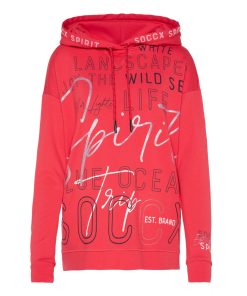 Soccx Kapuzensweatshirt Into The Blue Hoody mit Kapuze