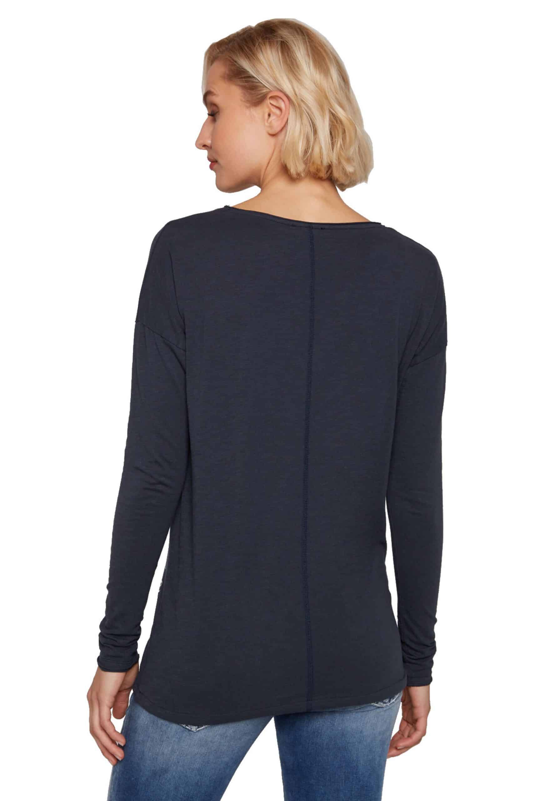 Soccx Langarmshirt Into The Blue Longsleeve