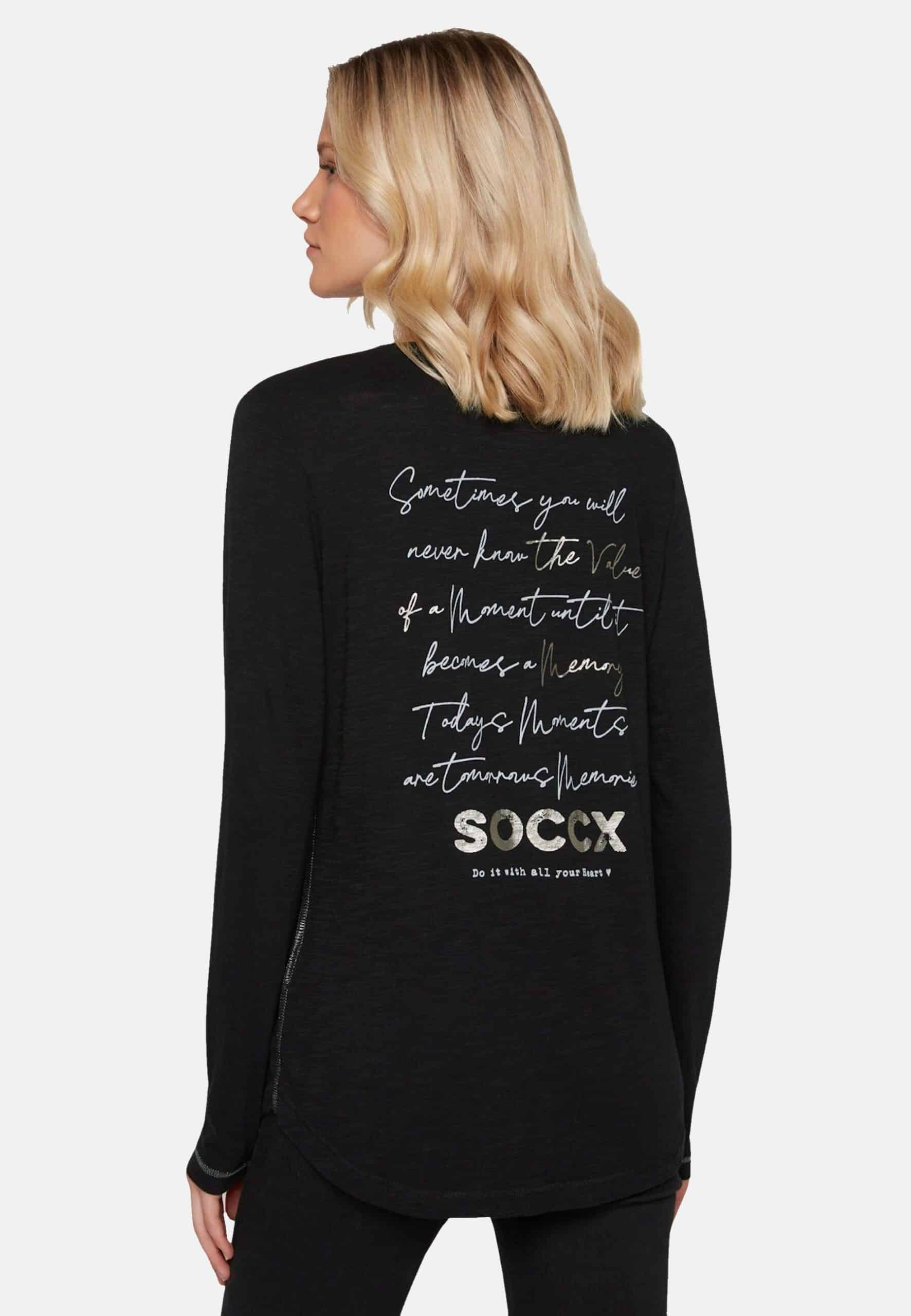 Soccx Longsleeve MEMORY LANE Langarmshirt