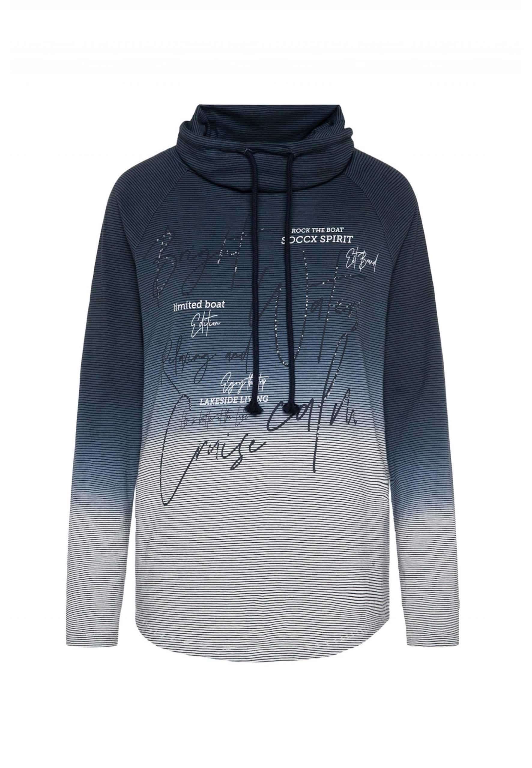 Soccx Longsleeve ROCK THE BOAT Langarmshirt mit Kapuze