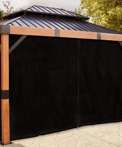 Sojag Pavillon Fontana 10x12 Vorhang-Set